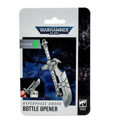 Warhammer Necron Hyperphase Sword Bottle Opener - Warhammer 40k Gift