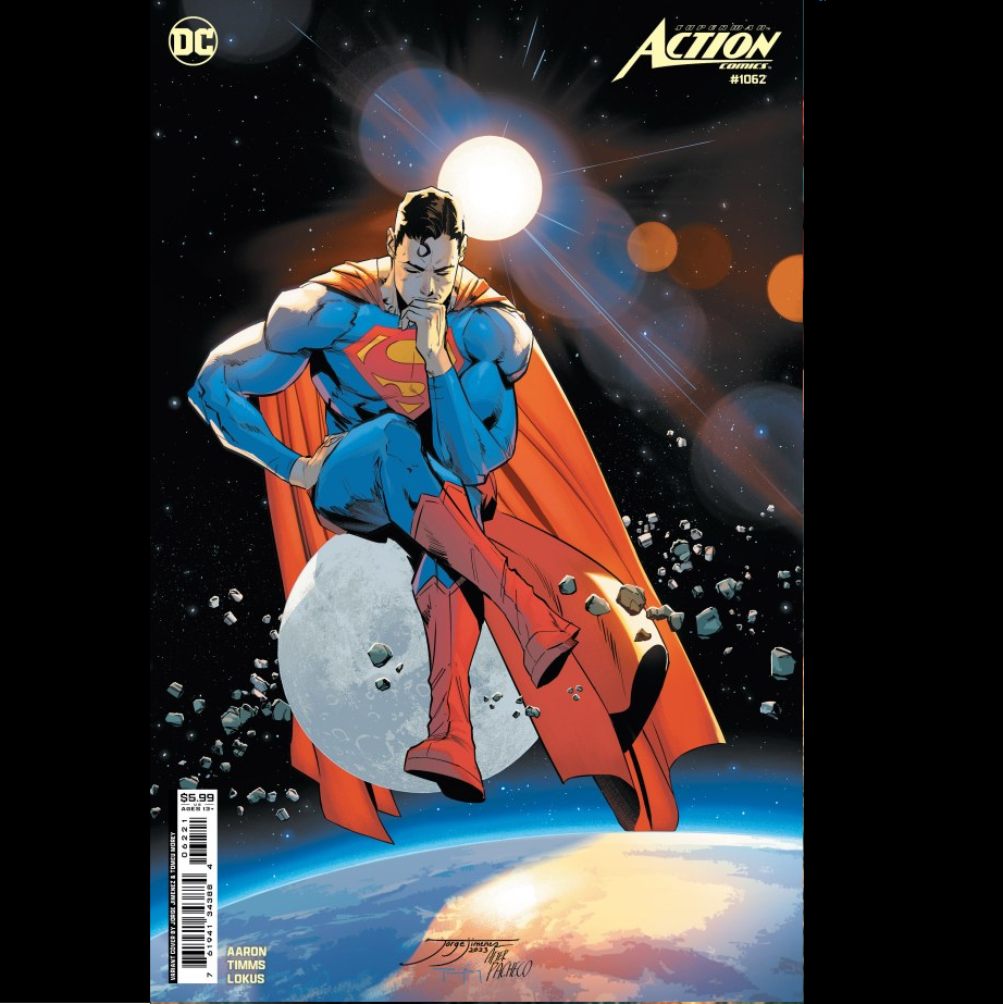 Superman Action Comics #1062 by DC comics written by Jason Aaron with art by John Timms with cover art variant B