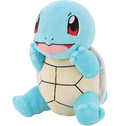 Squirtle 8" Sitting Cheek Holding Pokémon Plushie