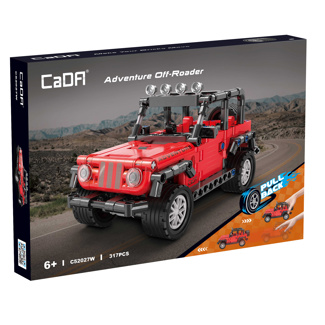 Adventure Off Roader - Pull Back & Go Cada Bricks