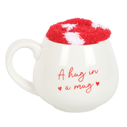 Hug In A Mug - Mug & Sock Set