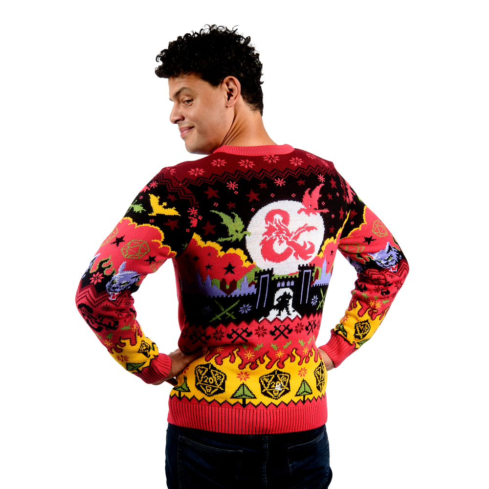 Dungeons & Dragons Christmas Jumper - XXL