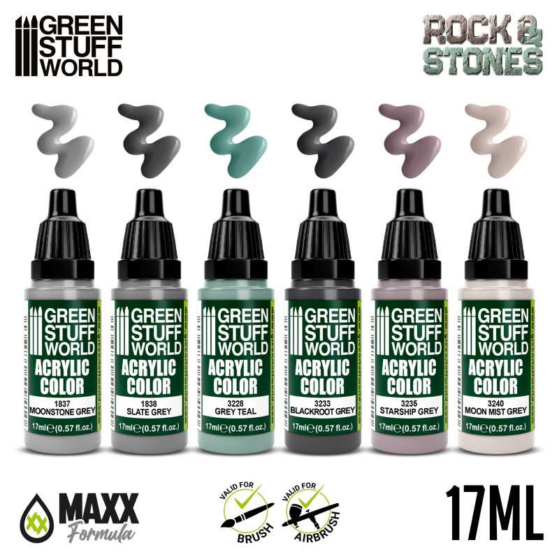 Rock & Stone Paint Set by Green Stuff World