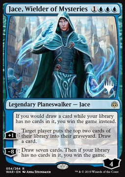 Jace, Wielder of Mysteries Foil Planeswalker Promo - WAR 054