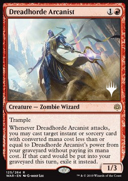 Dreadhorde Arcanist Planeswalker Promo - WAR 125