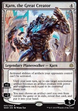 Karn, the Great Creator Foil Pla...