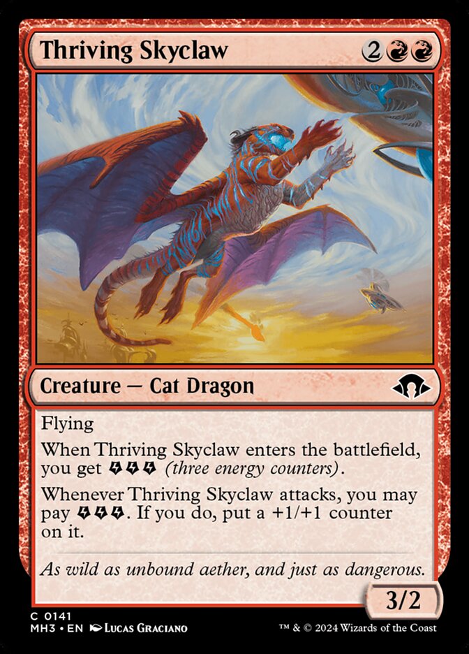 Thriving Skyclaw MTG Single | MH3 #141