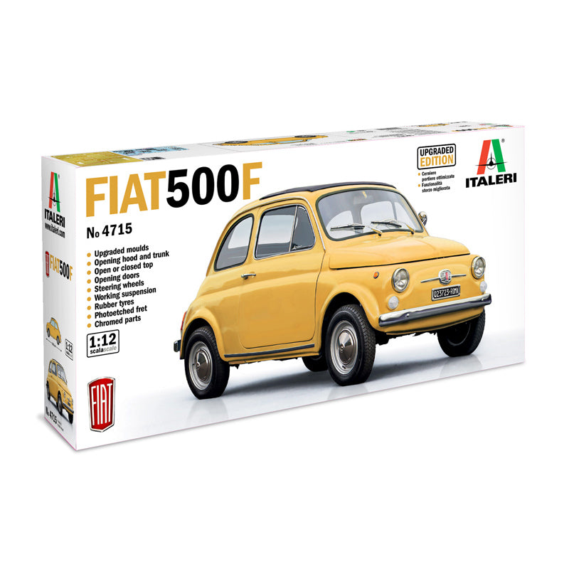 Fiat 500F Upgraded - Italeri 1:12 Scale Model Kit