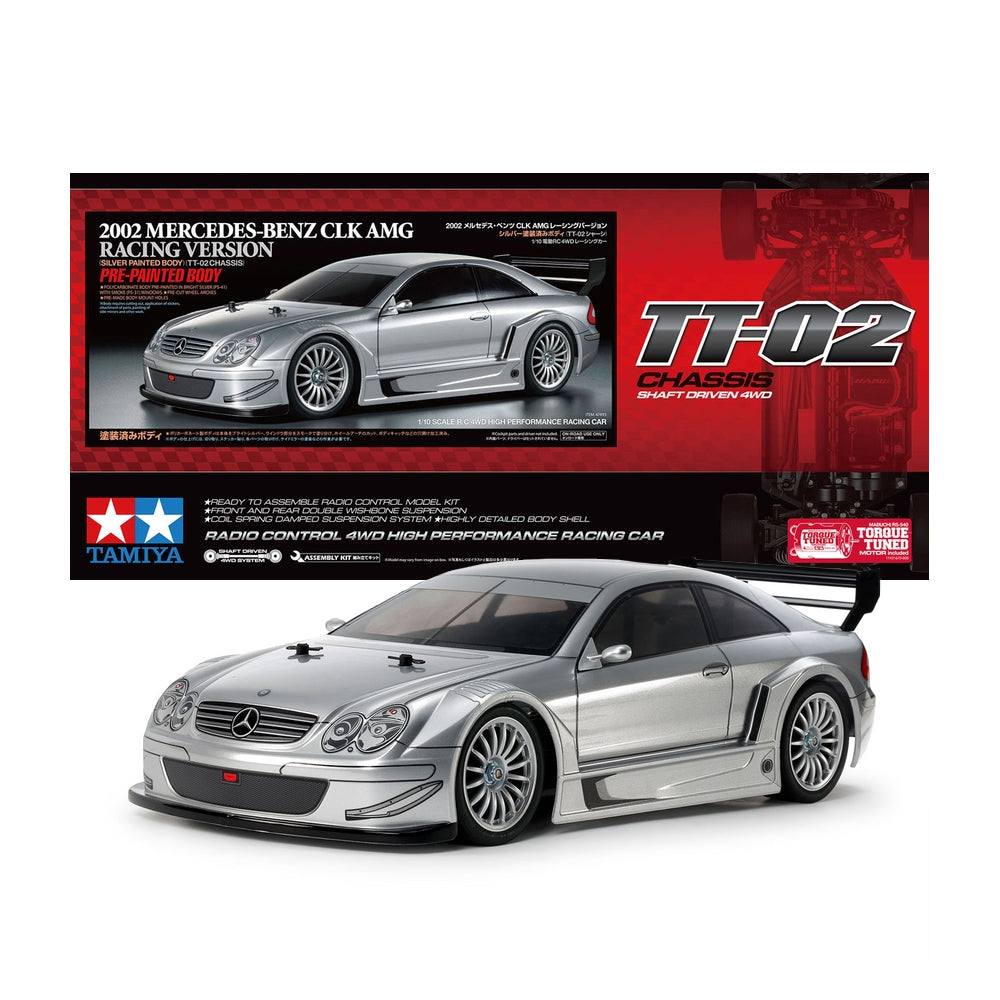 Tamiya R/C 2002 Mercedes-Benz CLK AMG Model Kit