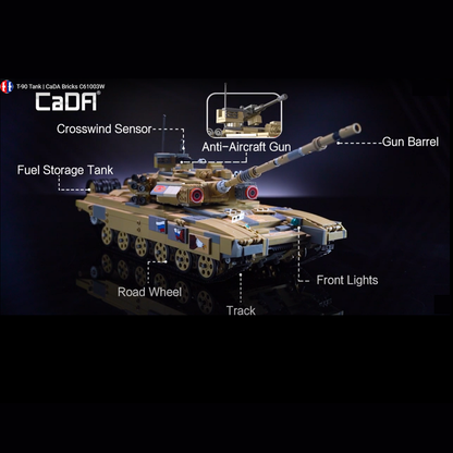 T90 Capital Tank - Cada Brick