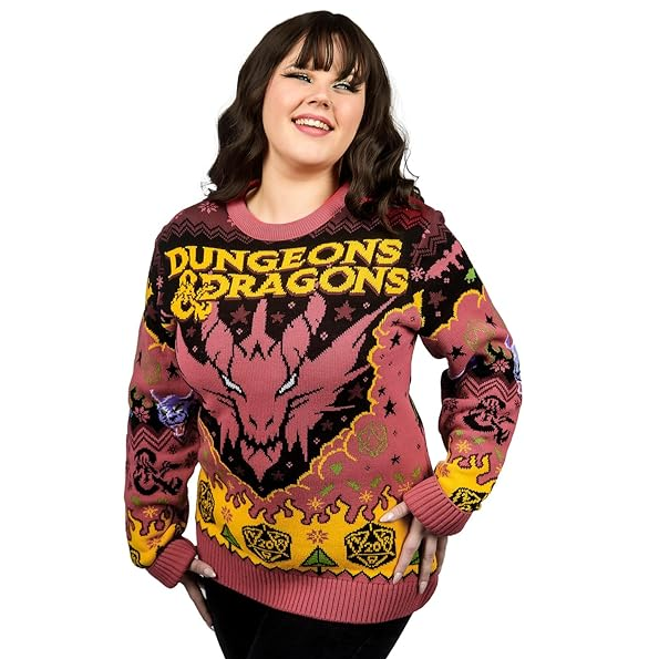 Dungeons & Dragons Christmas Jumper - XXL