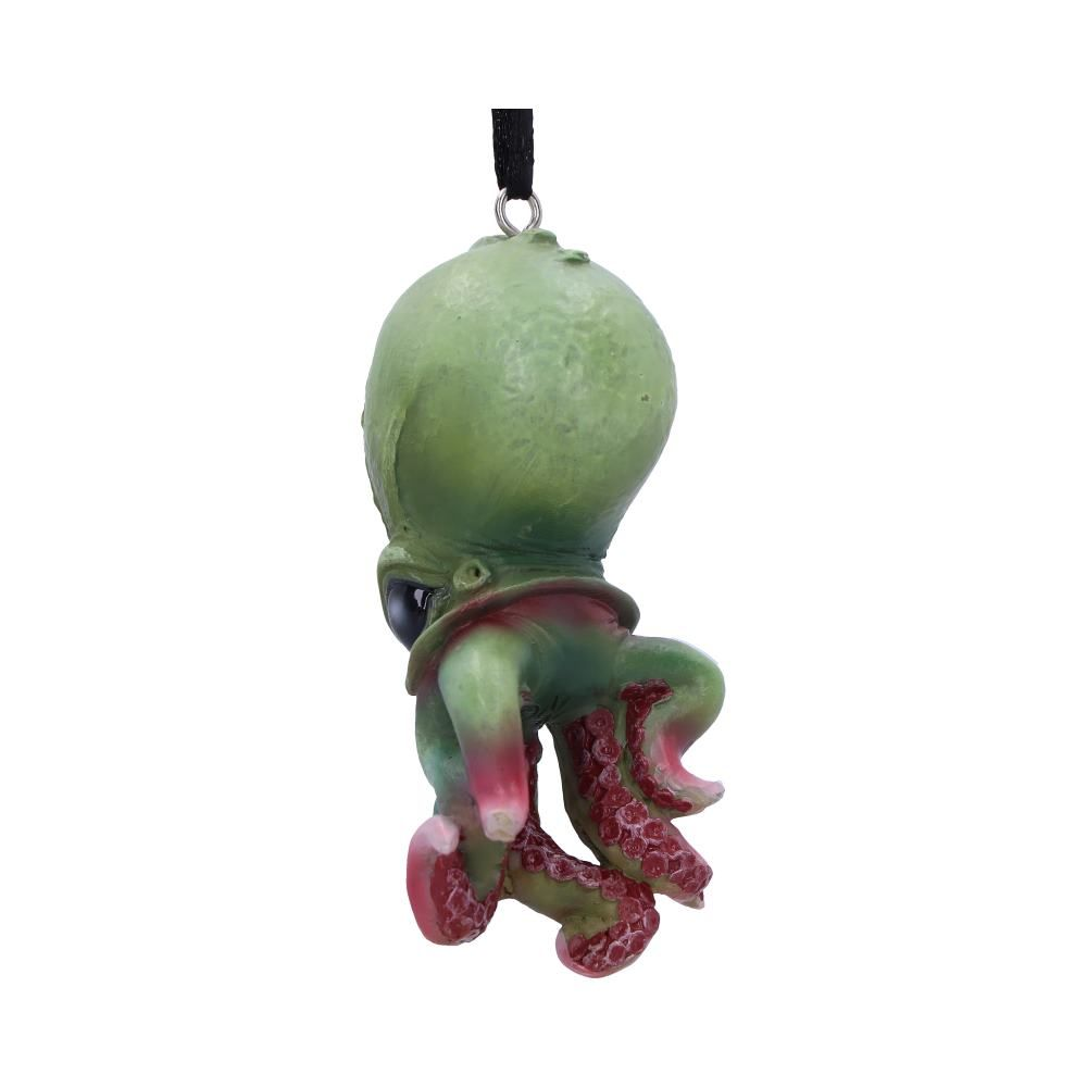 Cthulhu Hanging Ornament by Nemesis Now. A wonderful little Cthulhu for you to hang in your house, on your Halloween or Christmas tree or as a gift for a Lovecraft fan. 