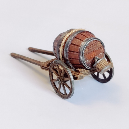 Barrel Cart - iron Gate Scenery