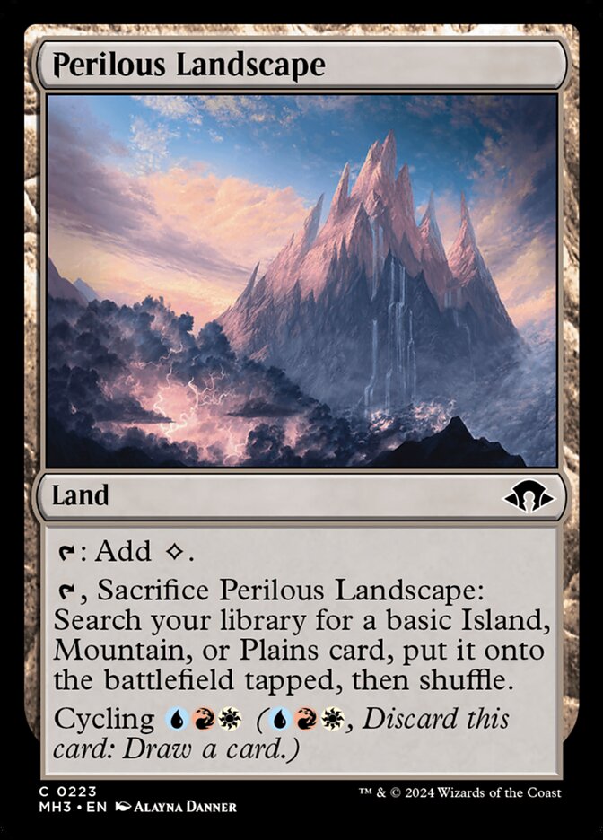 Perilous Landscape MTG Single | MH3 #223