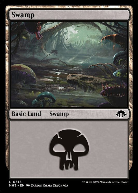 Swamp V.2 Basic Land MTG Single ...