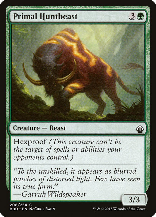 Primal Huntbeast Battlebond #208...