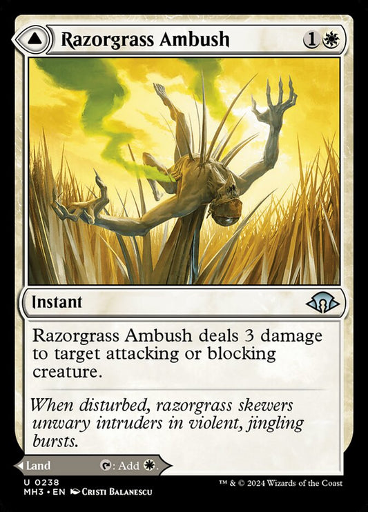 Razorgrass Ambush // Razorgrass ...