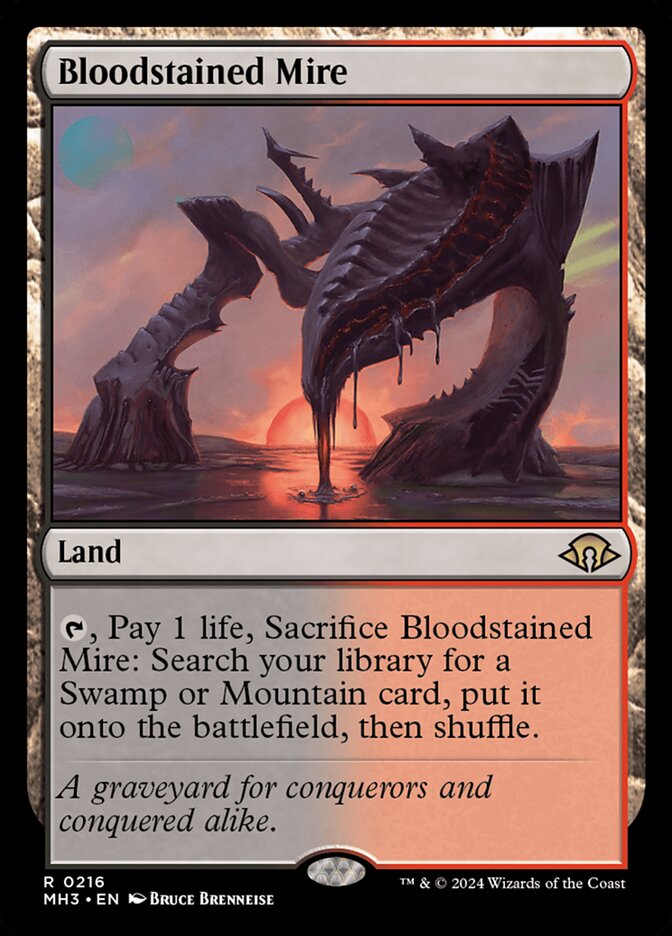 Bloodstained Mire MTG Single | MH3 #216