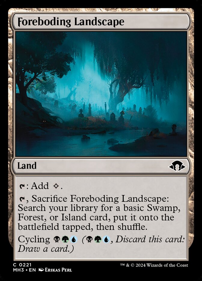 Foreboding Landscape MTG Single | MH3 #221