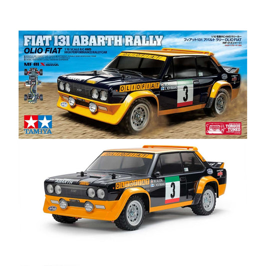 Tamiya R/C Fiat 131 Abarth Rally...