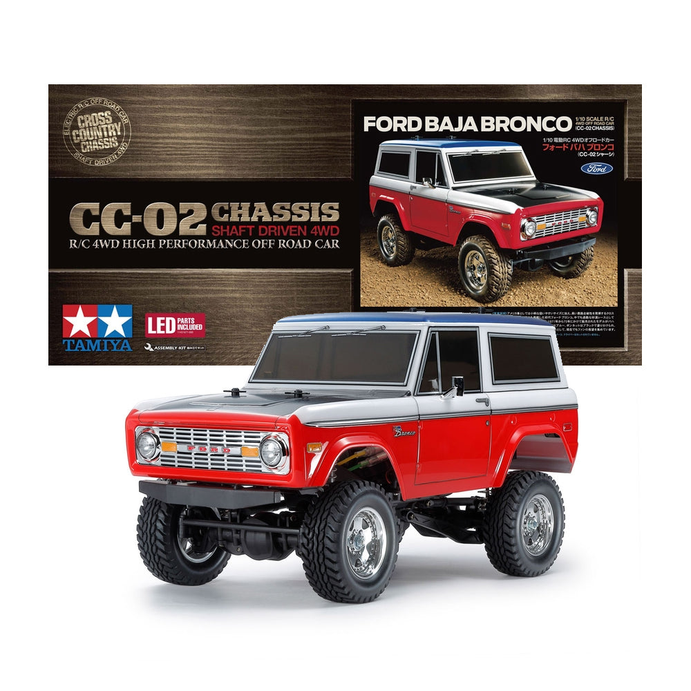 Tamiya R/C Ford Baja Bronco 1/10 Scale