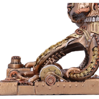 Octonium Bookends. Mechanical octopus bookends from Nemesis Now, hand painted and a great edition to your bookshelf or as a gift for a steampunk fan.