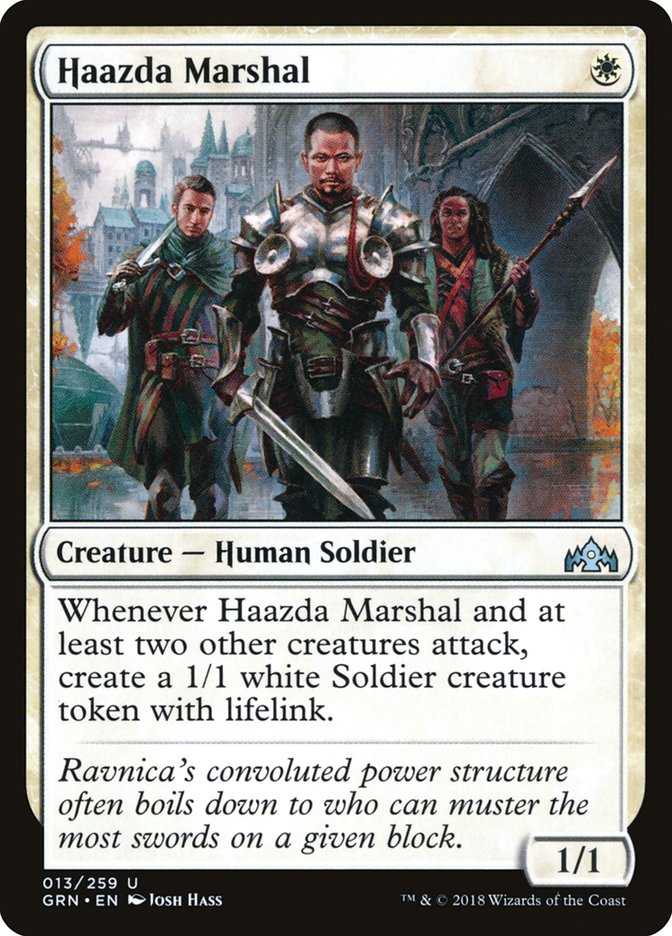 Haazda Marshal MTG Singles | Guilds of Ravnica #013