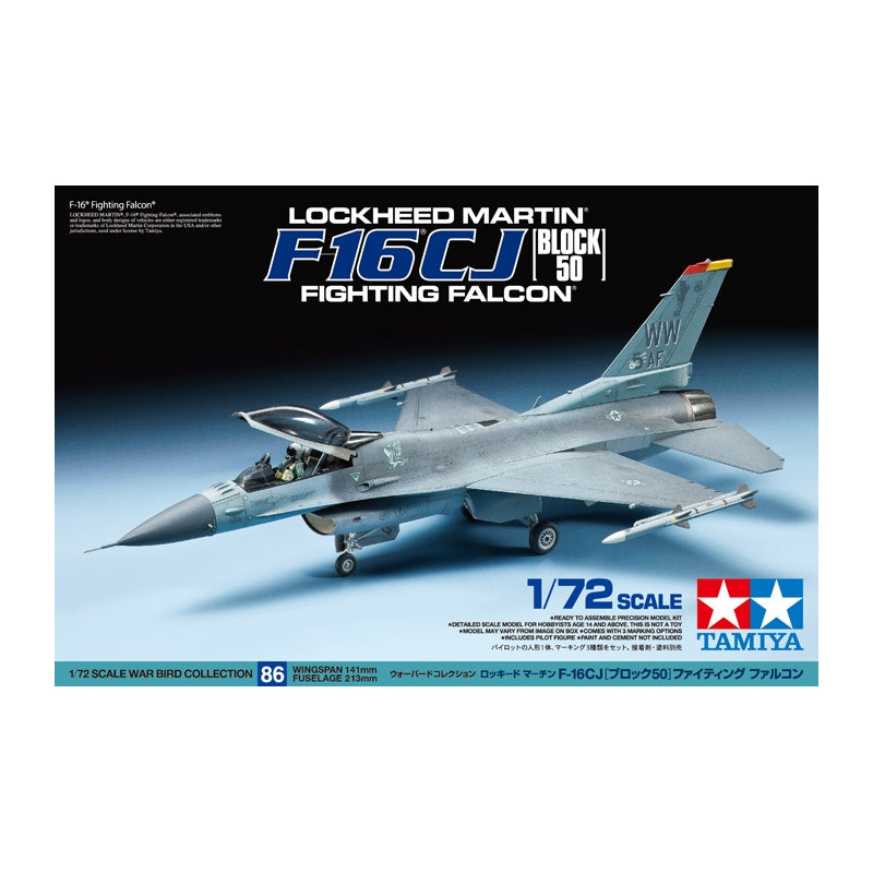 F-16CJ Fighting Falcon - Tamiya 1/72 Scale Aircraft