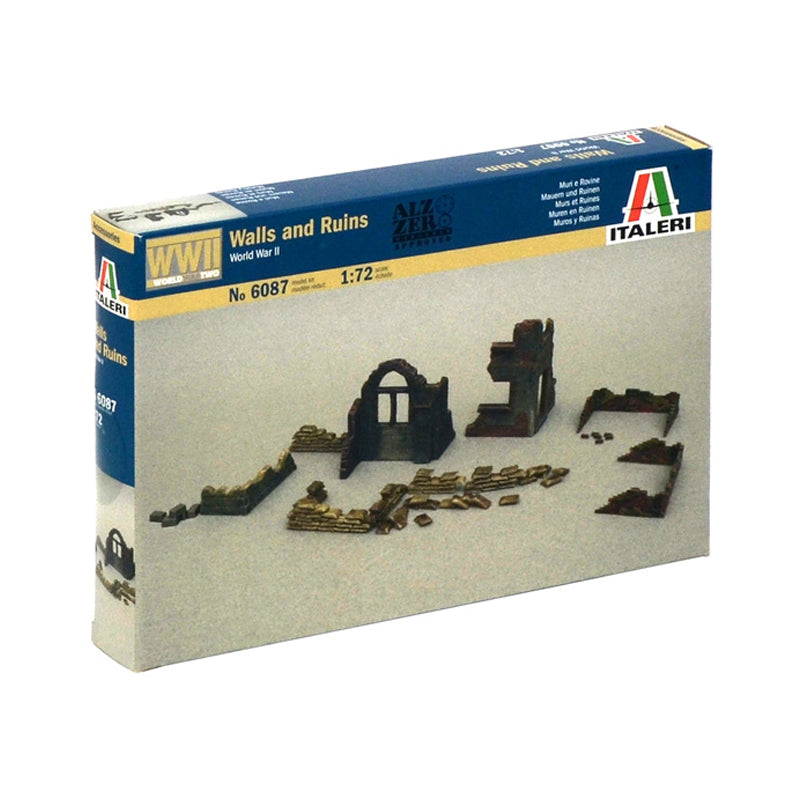 Italeri Walls And Ruins 1/72 Scale Scenery