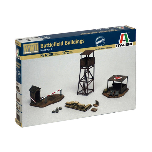 WWII Battlefield Buildings 1/72 ...