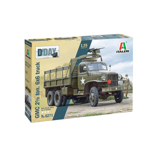 GMC 2 1/2 Ton. 6x6 Truck - Italeri 1/35 Scale Model