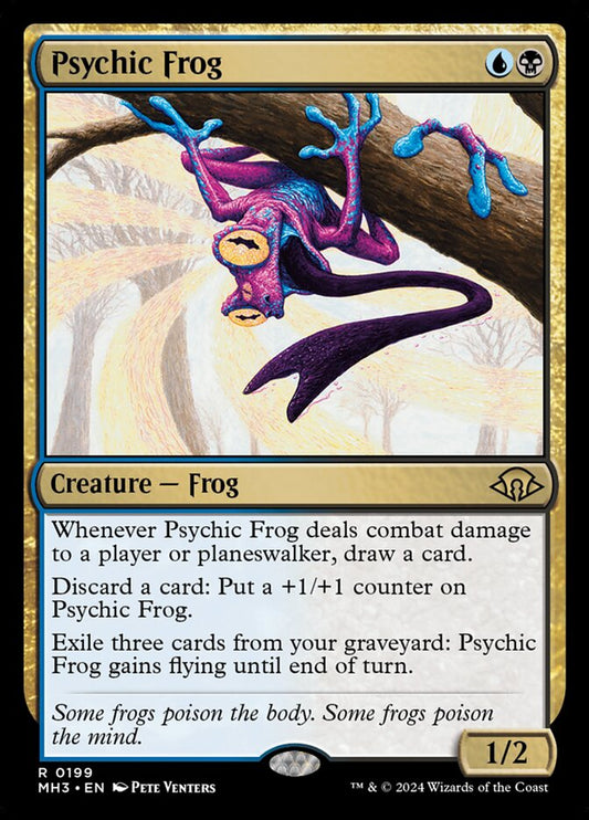 Psychic Frog MTG Single | MH3 #199