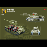 T-34/85 Tank - Build Arm