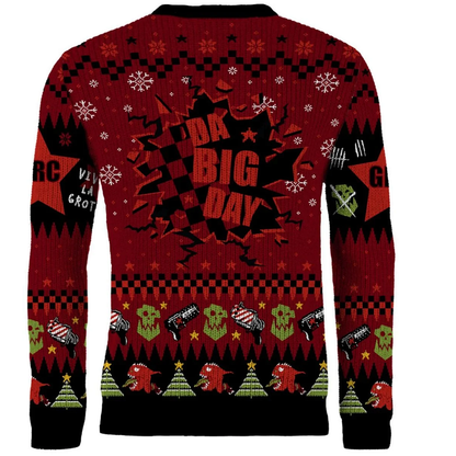 Warhammer 40k Red Gobbo Christmas Jumper - XL