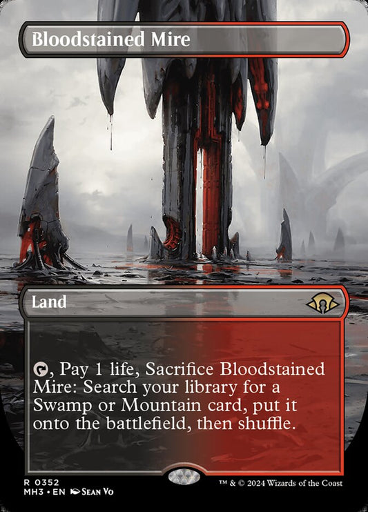 Bloodstained Mire Borderless MTG...