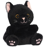 Twilight Black Cat Palm Pal an adorable Palm Pals plushie which is suitable from birth looking for a new friend to snuggle. Perfect for fitting into the palm of your hand, measuring approximately 13cm