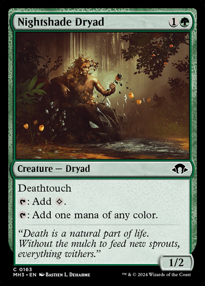 Nightshade Dryad MTG Single | MH3 #163