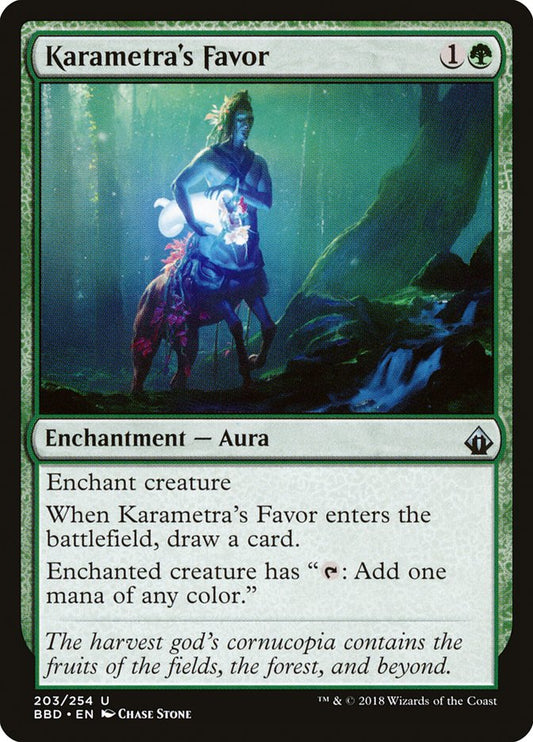 Karametra's Favor Battlebond...