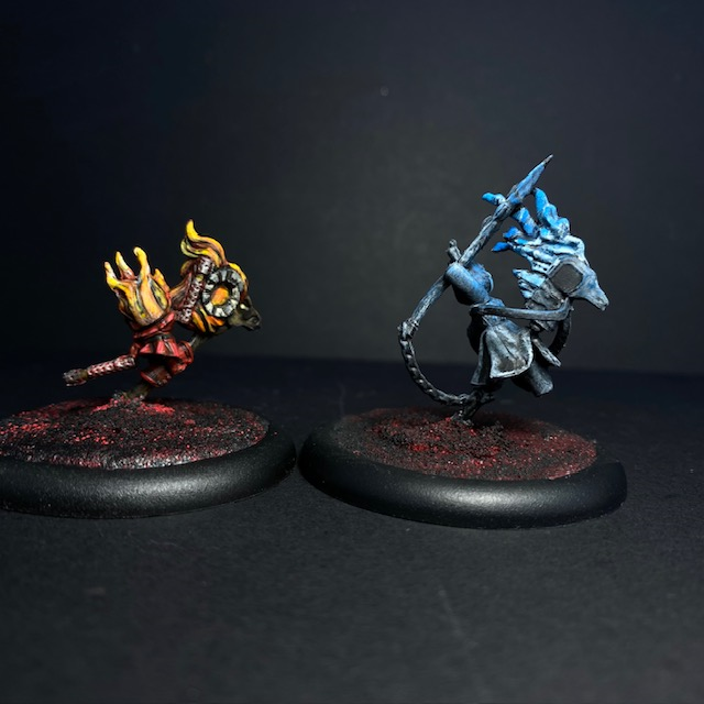 Pre Painted Puppetpocalypse miniatures by Mrs MLG