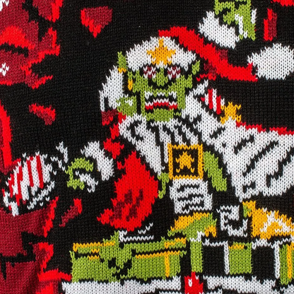 Warhammer 40k Red Gobbo Christmas Jumper - XL