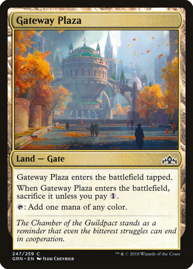 Gateway Plaza MTG Singles | Guilds of Ravnica #247