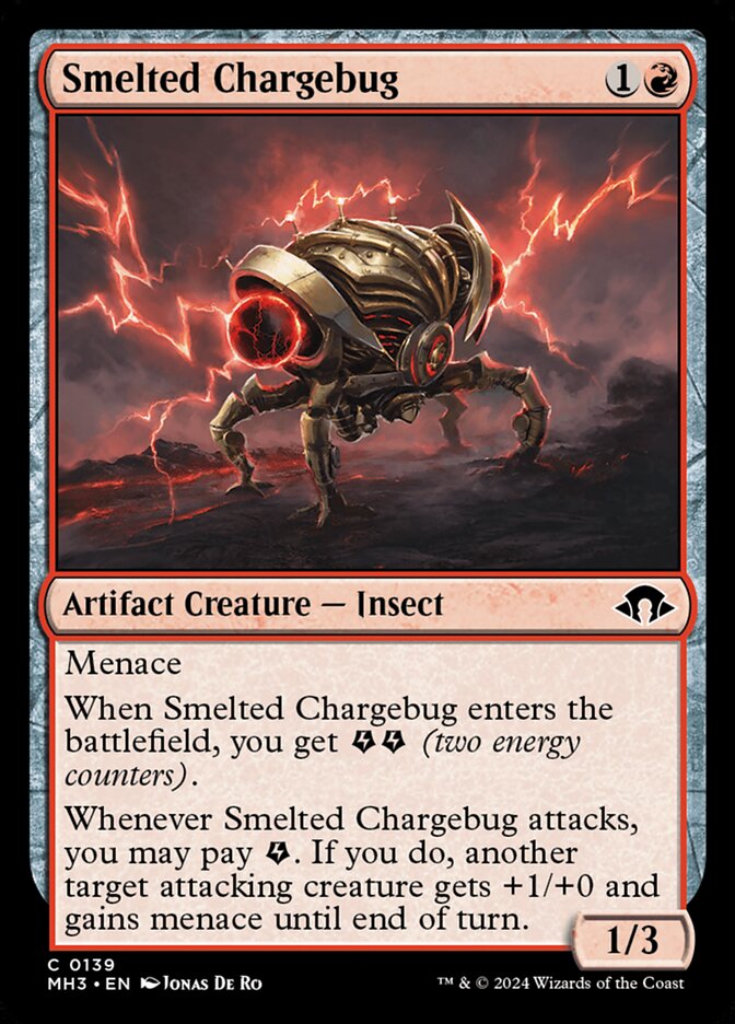 Smelted Chargebug MTG Single | MH3 #139