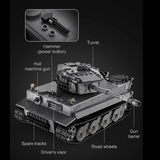 Tiger Tank - RC 1:35 Cada Bricks