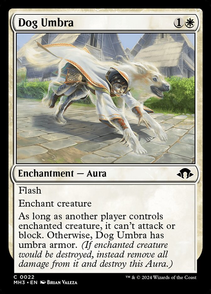 Dog Umbra MTG Single | MH3 #022