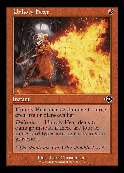 Unholy Heat Old Border | Timeshi...