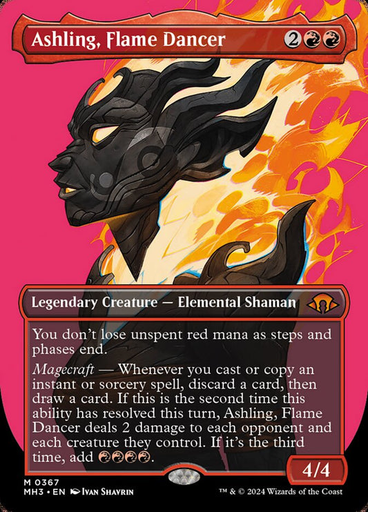 Ashling, Flame Dancer Borderless...