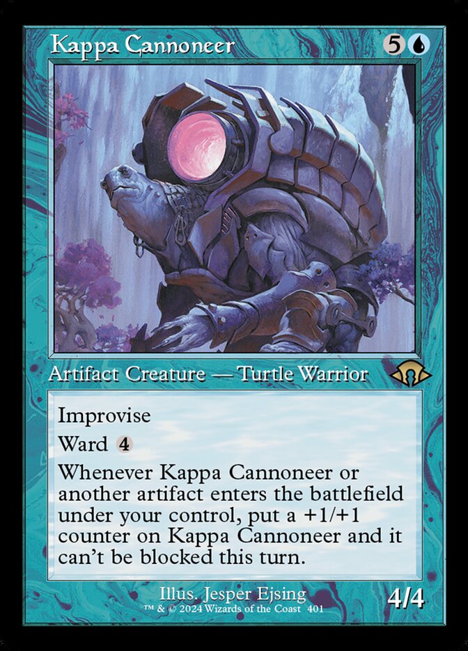 Kappa Cannoneer Retro Frame MTG Single | MH3 #401