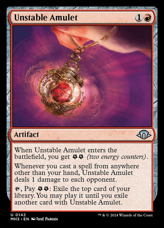 Unstable Amulet MTG Single | MH3...