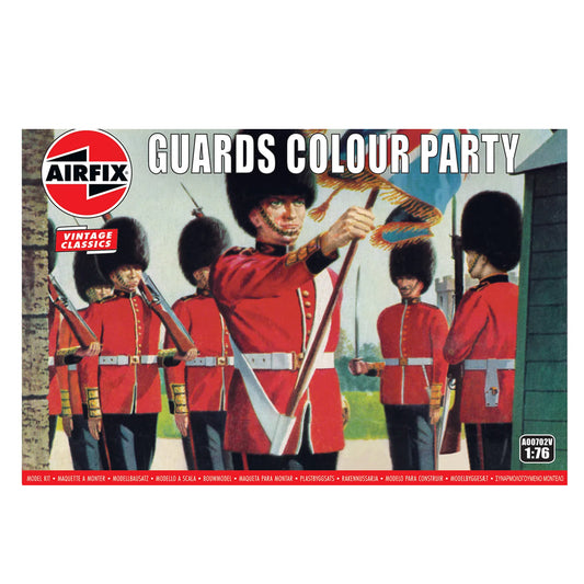 Guards Colour Party - Airfix 1/76 Scale Figures Kit