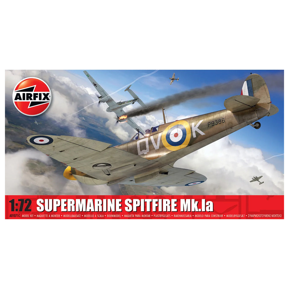 Airfix Supermarine Spitfire MkIa 1/72 Scale Aircraft